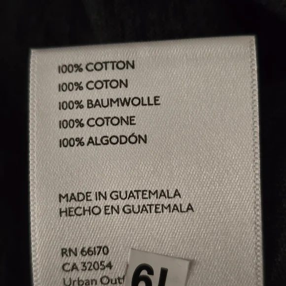 NWT Free People Lo Lo Washed Black Boho Coastal Vacation Swing Tank Oversized S - Picture 9 of 14